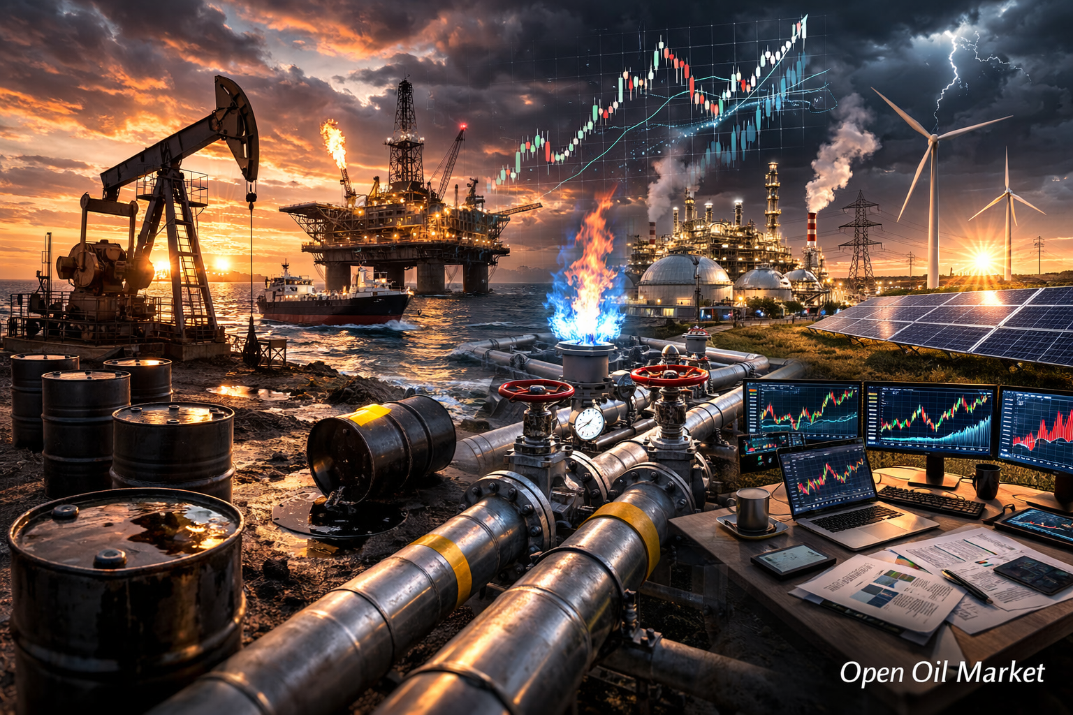 Νέα πετρελαίου και ενέργειας – Τετάρτη, 25 Φεβρουαρίου 2026 | Πετρέλαιο Brent, φυσικό αέριο, ΥΦΑ, διυλιστήρια, ΑΠΕ