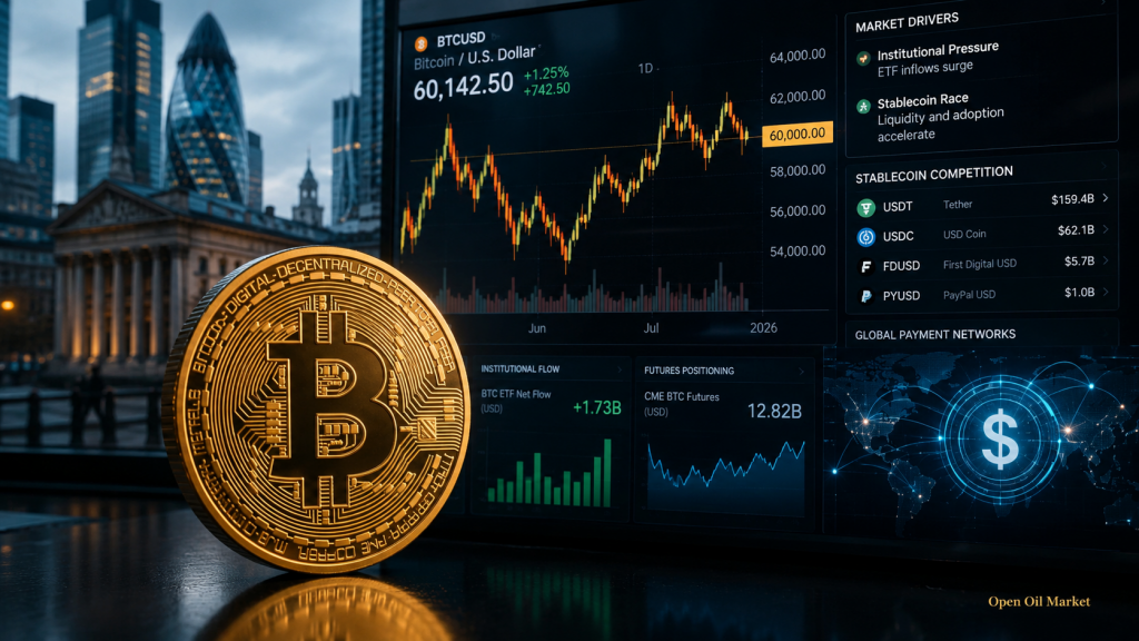 Αγορά κρυπτονομισμάτων 1 Ιουλίου 2026: Bitcoin, ETF, Ethereum και stablecoins