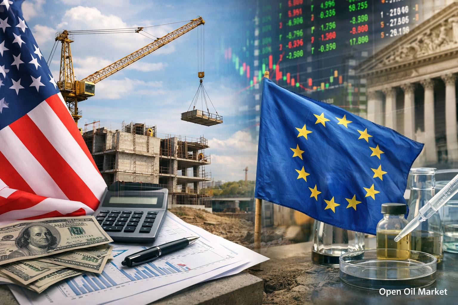 Παγκόσμιες Αγορές και Μακροοικονομικά Δεδομένα 23 Μαρτίου 2026 Chicago Fed, κατασκευές ΗΠΑ, εμπιστοσύνη ζώνης του ευρώ