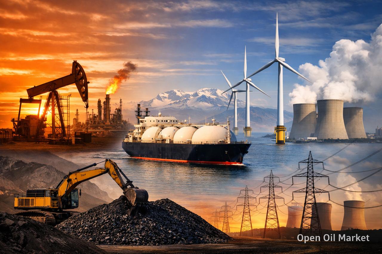 Νέα Πετρελαίου και Ενέργειας — Παρασκευή, 19 Δεκεμβρίου 2025: Πετρέλαιο σε χαμηλά, φυσικό αέριο υπό πίεση, ενεργειακή μετάβαση και γεωπολιτική.