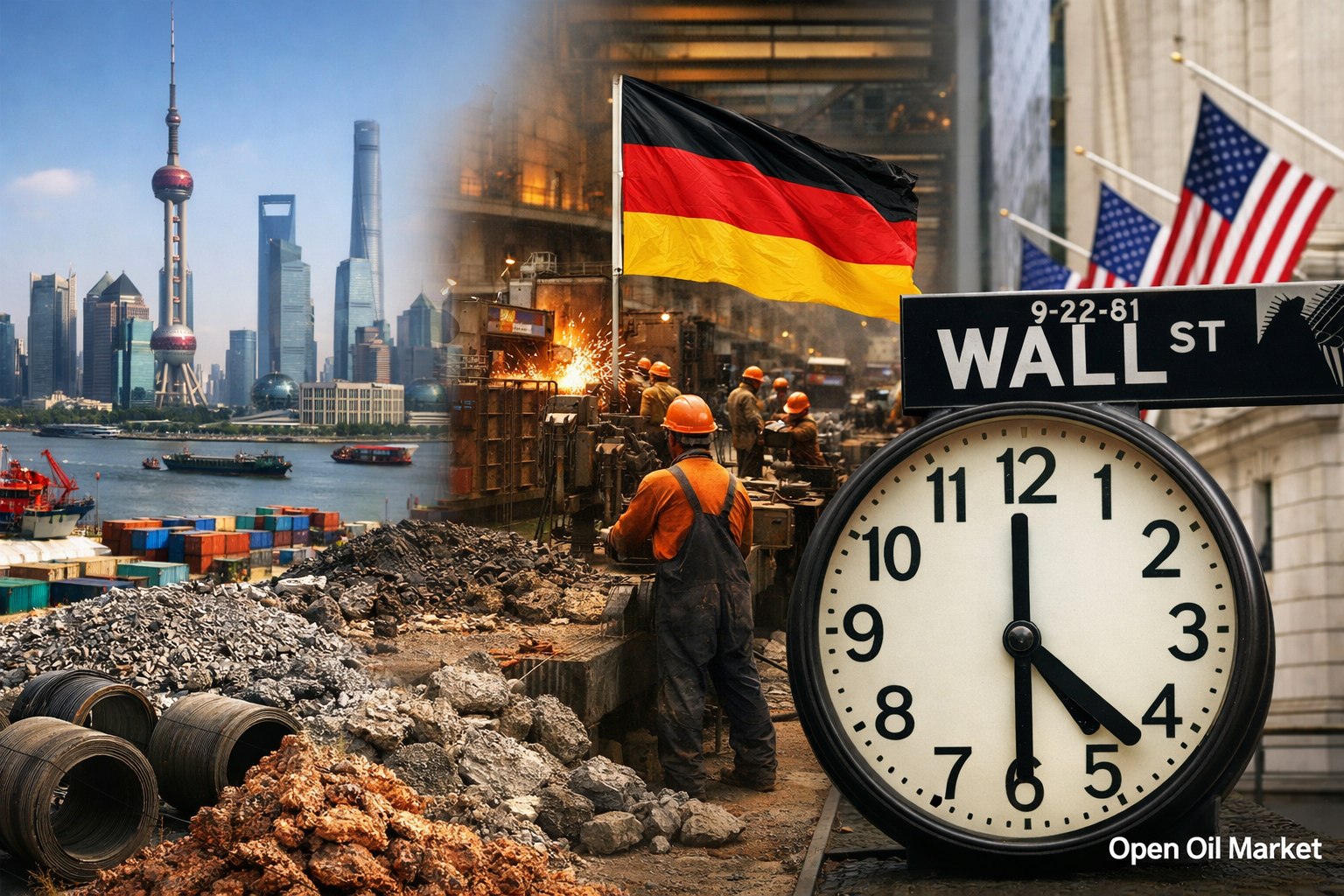 Παγκόσμιες χρηματοπιστωτικές αγορές, πληθωρισμός Κίνας, βιομηχανία Γερμανίας, προσδοκίες πληθωρισμού Η.Π.Α., οικονομικά γεγονότα 9 Μαρτίου 2026.