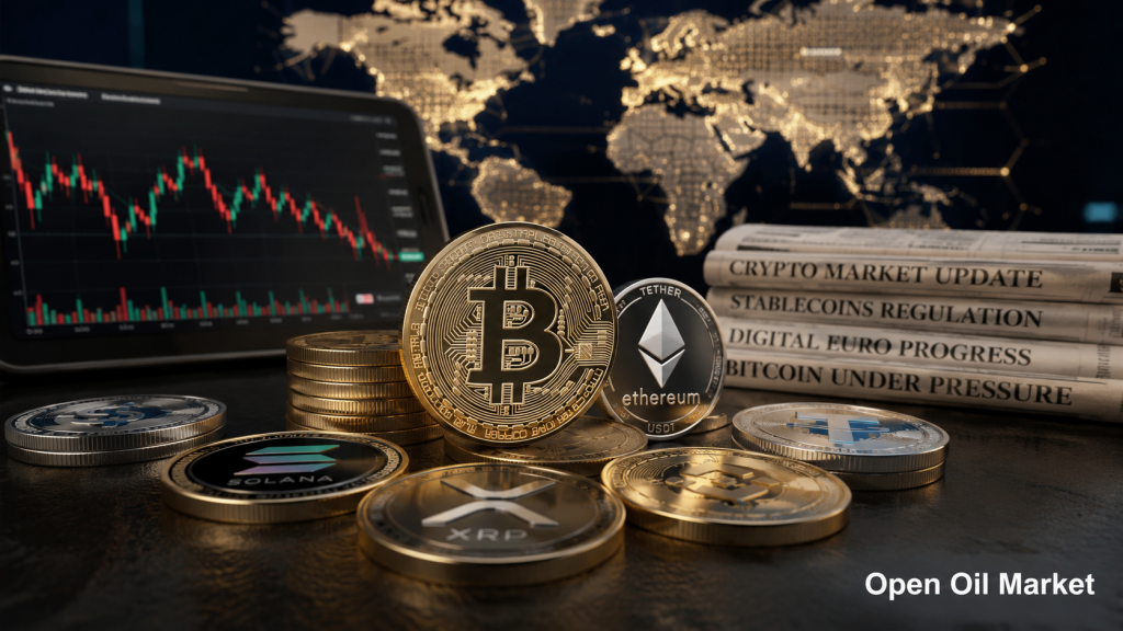 Νέα Κρυπτονομισμάτων 24 Ιουνίου 2026: Bitcoin, Ethereum, Stablecoins και Ψηφιακό Ευρώ στο φόντο της παγκόσμιας αγοράς κρυπτονομισμάτων