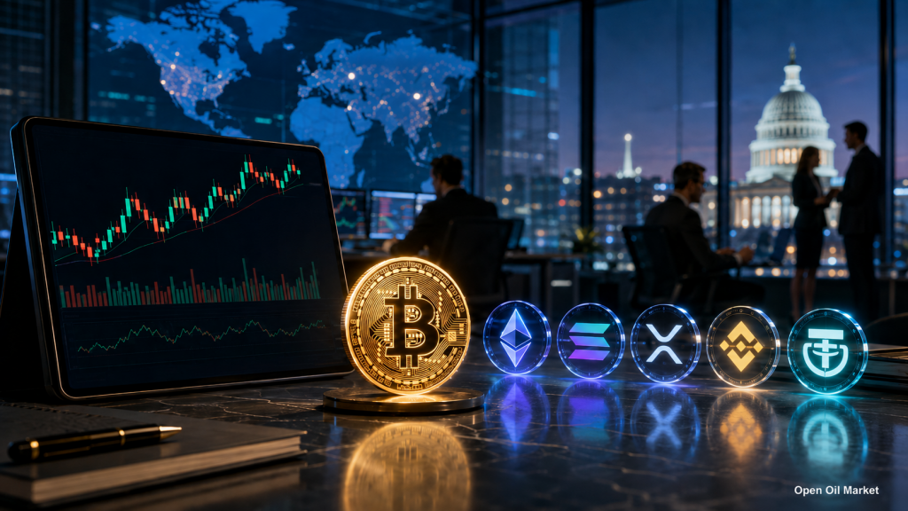 Νέα κρυπτονομισμάτων 10 Μαΐου 2026: Bitcoin, Ethereum, Solana, XRP, BNB και stablecoins στην παγκόσμια χρηματοοικονομική αγορά.