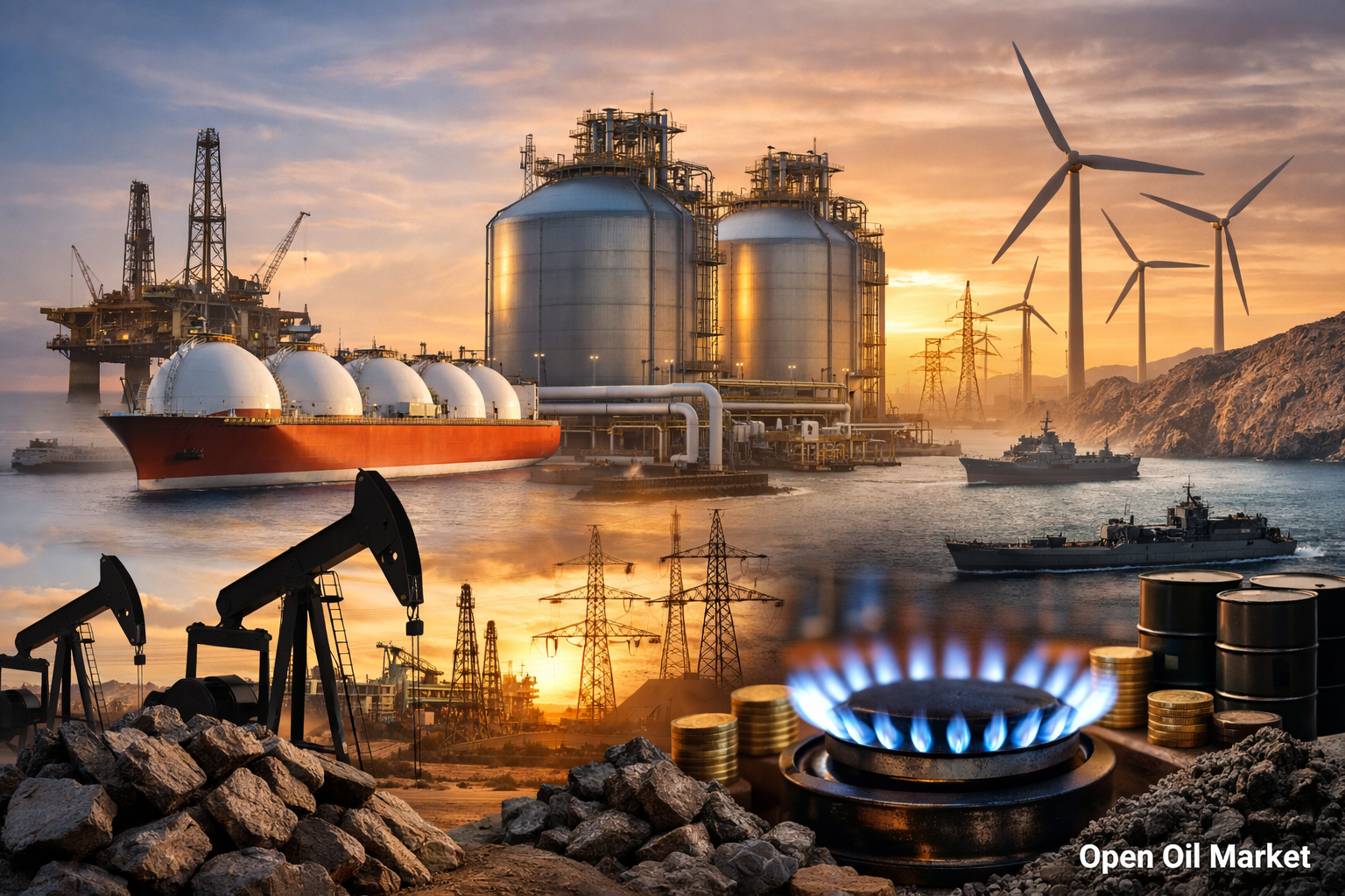 Νέα πετρελαίου και ενέργειας — Πέμπτη, 26 Φεβρουαρίου 2026: κίνδυνος κλιμάκωσης γύρω από το Ιράν, δυναμική Brent/WTI και ρεκόρ ροών LNG στην Ευρώπη