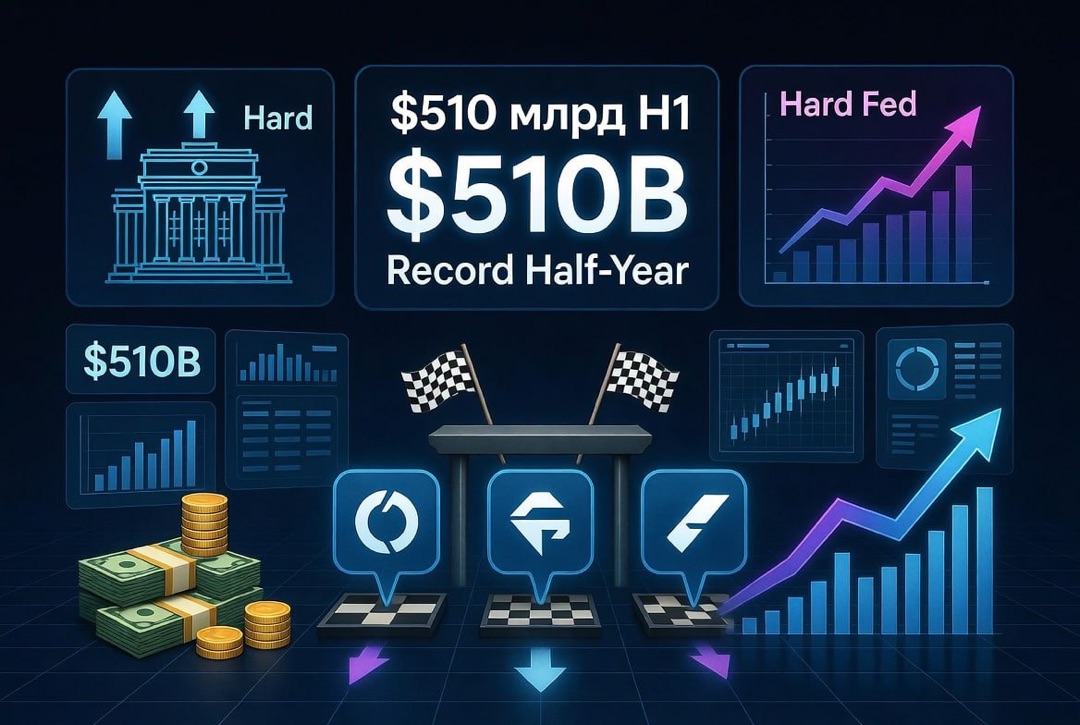 Νέα για το Startup και τις επενδύσεις Venture - Παρασκευή, 31 Ιουλίου 2026: ρεκόρ 510 δισεκατομμυρίων δολαρίων για το εξάμηνο, σκληρή Fed και αγώνας mega funds