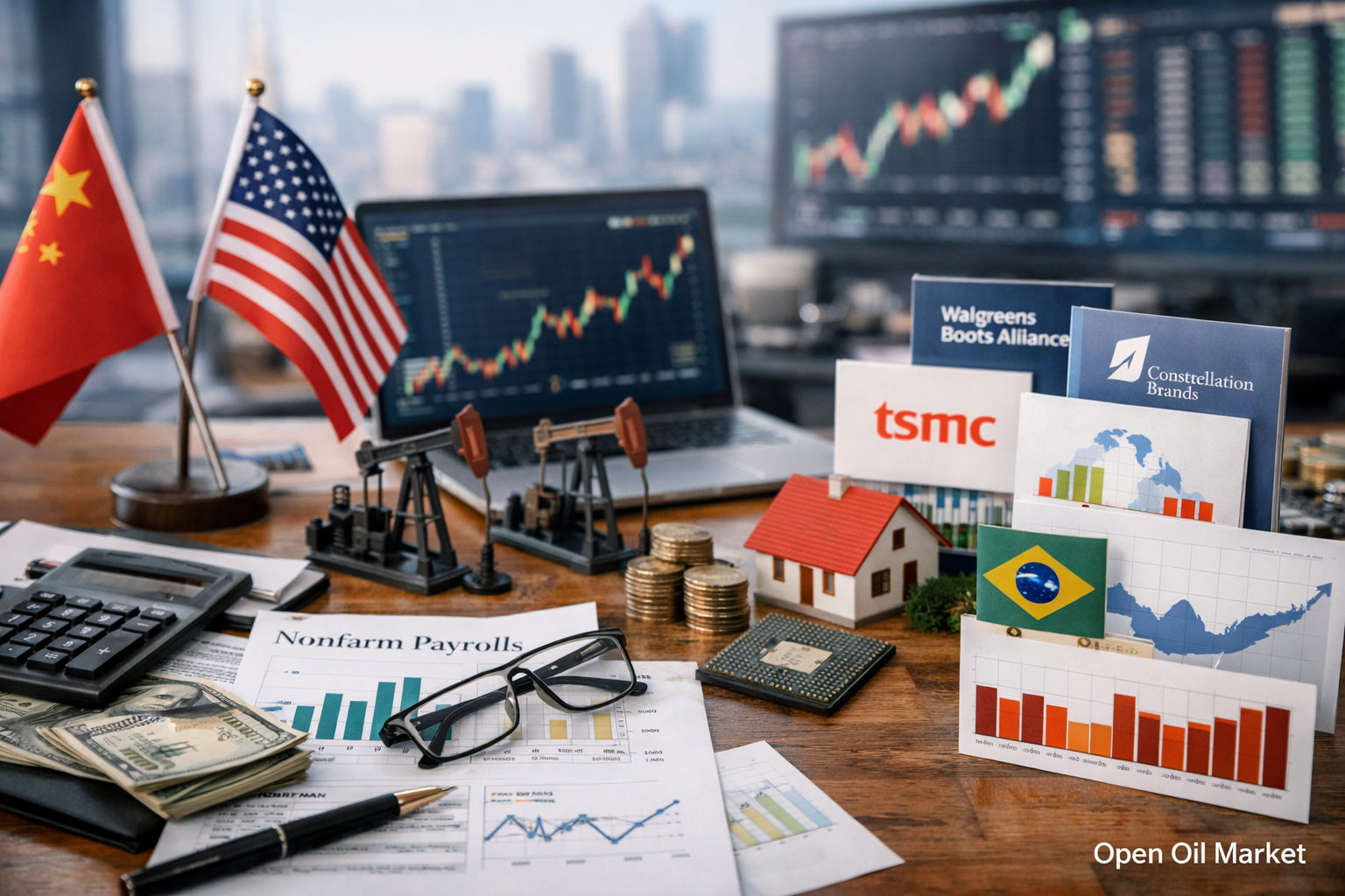 Οικονομικά γεγονότα και εταιρικές ανακοινώσεις — Παρασκευή, 9 Ιανουαρίου 2026 Nonfarm Payrolls ΗΠΑ, πληθωρισμός Κίνας και Γερμανίας.