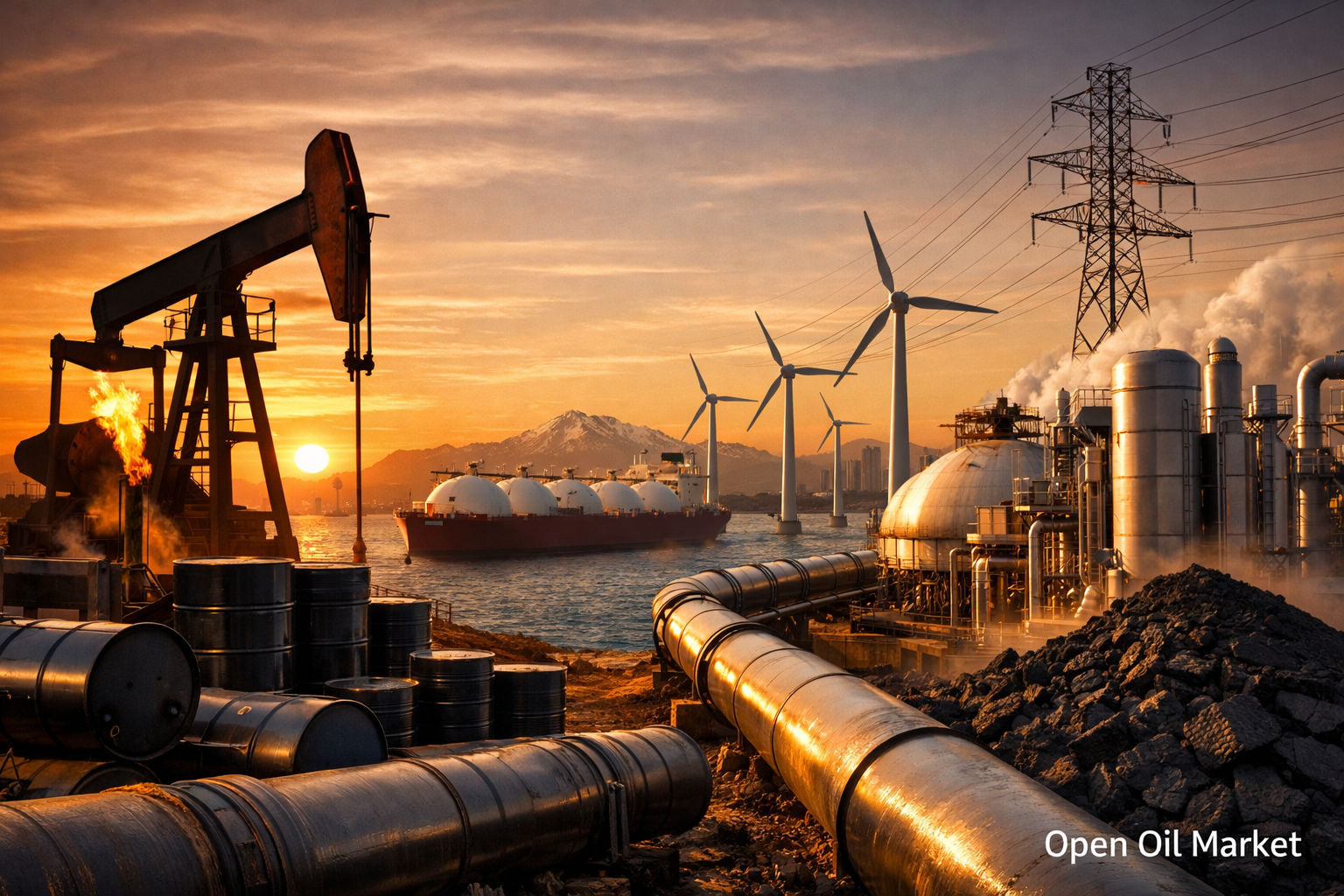 Παγκόσμια αγορά πετρελαίου και φυσικού αερίου, πετρέλαιο, αέριο και ενεργειακή υποδομή Τετάρτη, 17 Δεκεμβρίου 2025