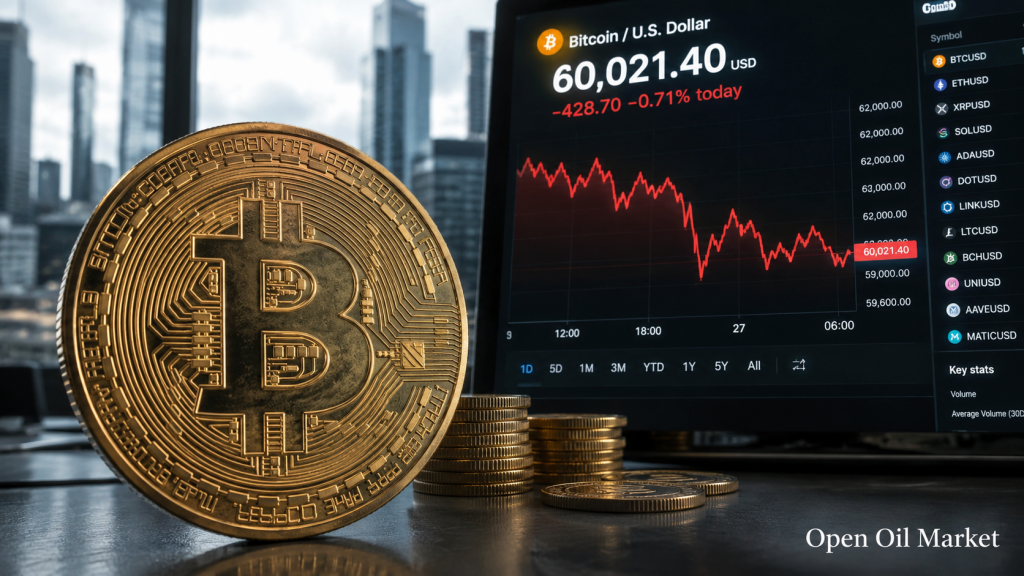 Νέα κρυπτονομισμάτων 28 Ιουνίου 2026: Bitcoin στα $60,000, εκροές ETFs και stablecoins
