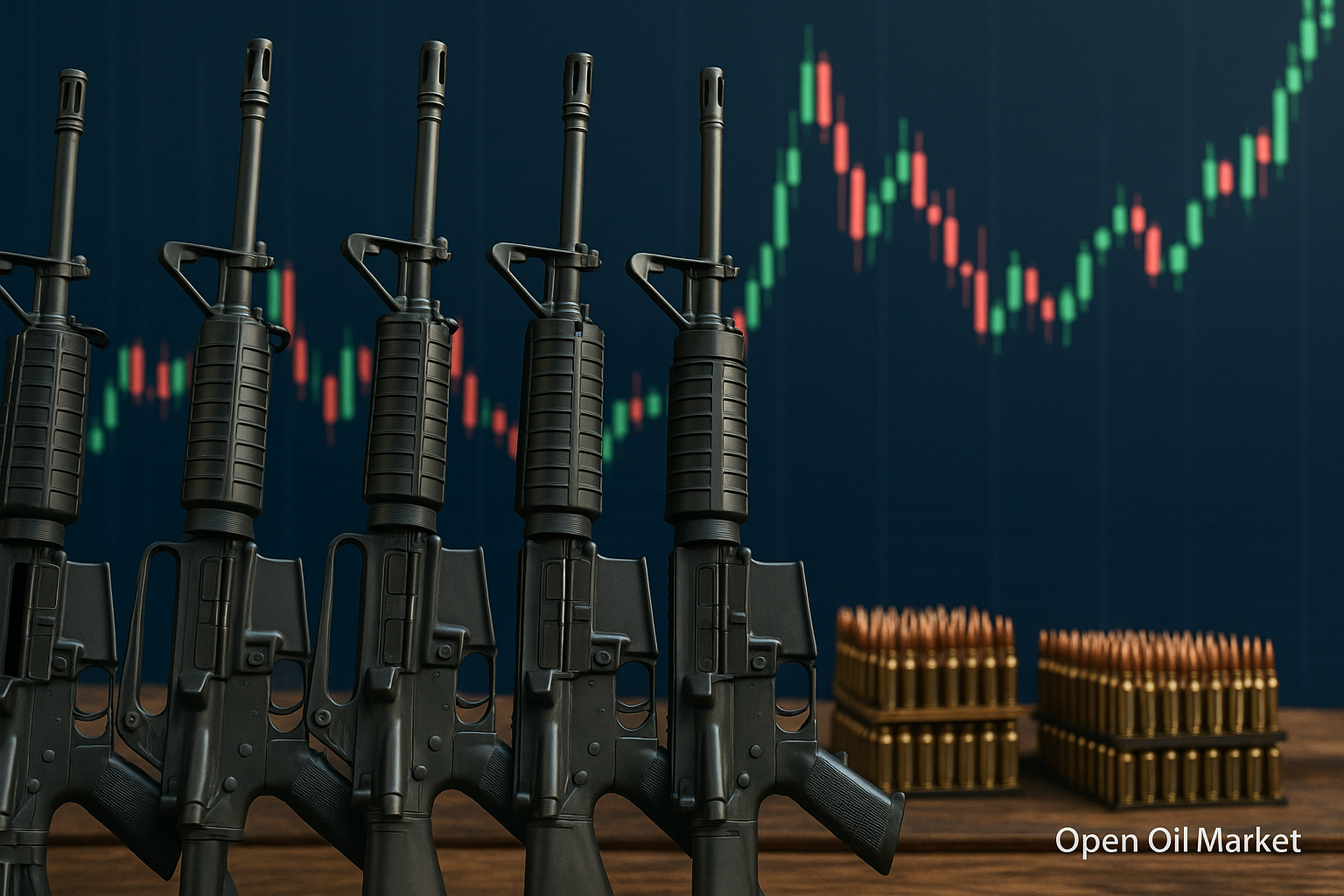 Παγκόσμια όπλα άνθηση: έσοδα παραγωγών όπλων σπάνε ρεκόρ