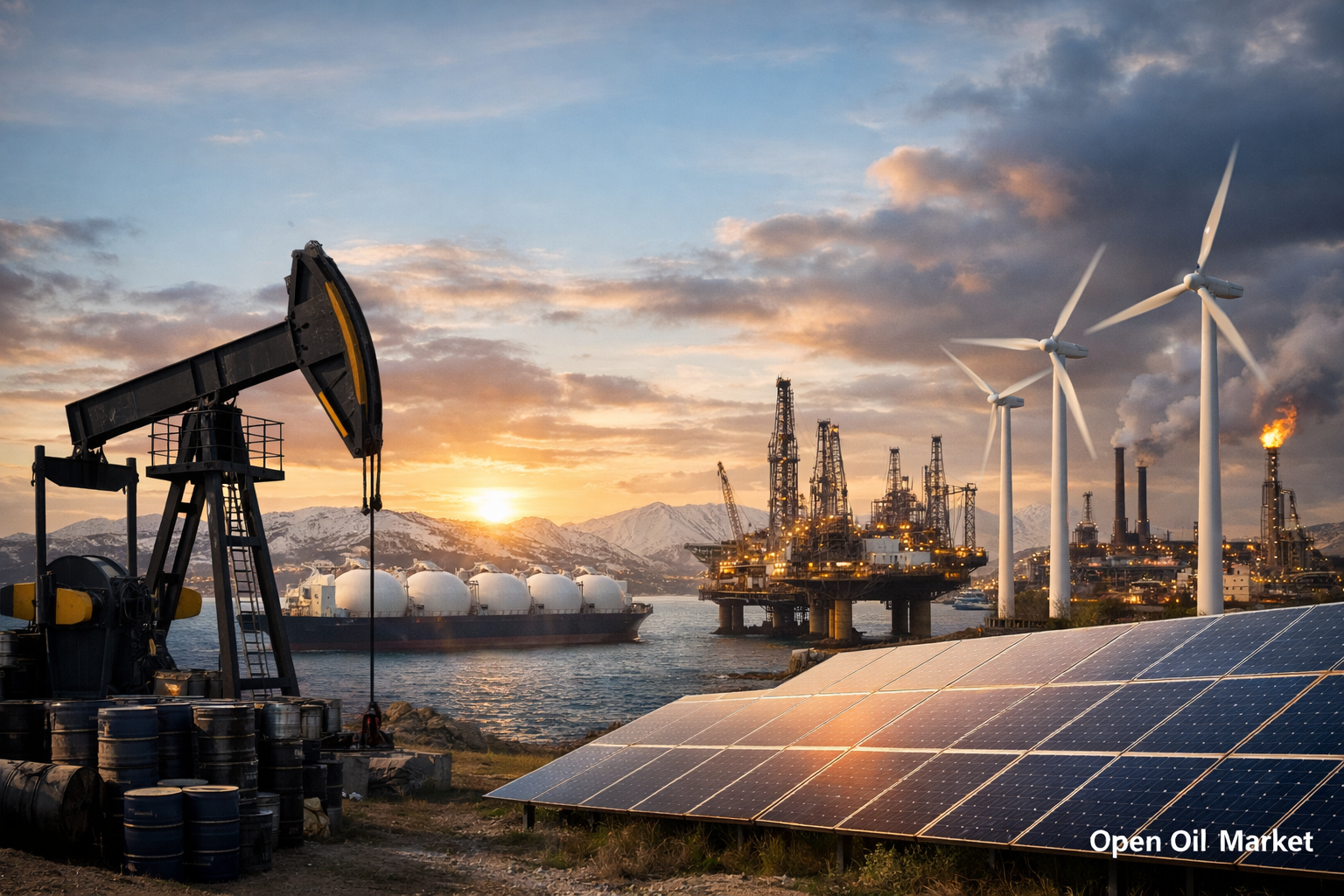 Ειδήσεις πετρελαίου και ενέργειας 18 Ιανουαρίου 2026 - παγκόσμια αγορά ΤΕΚ, πετρέλαιο, φυσικό αέριο, ΑΠΕ και αγορά ενέργειας