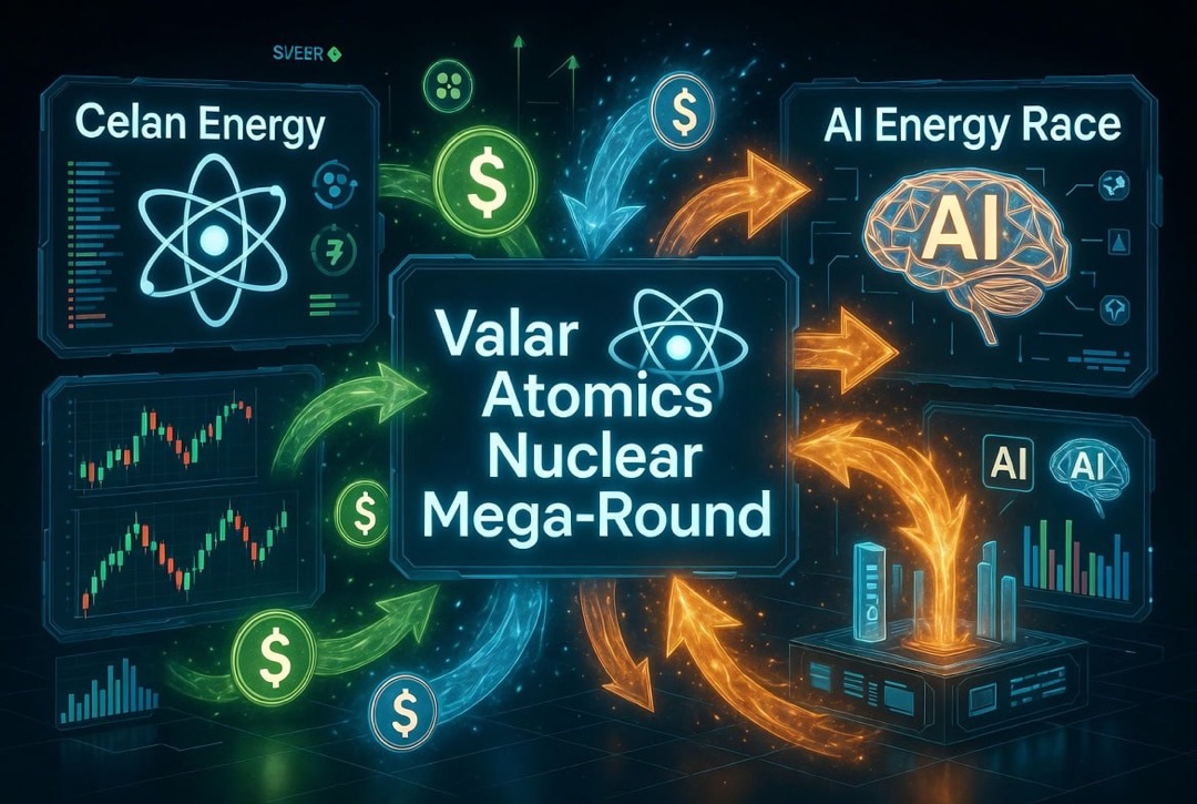 Νέα startups και venture επενδύσεις: Πέμπτη, 6 Αυγούστου 2026 — πυρηνικός megaround Valar Atomics και η ενεργειακή κούρσα της τεχνητής νοημοσύνης