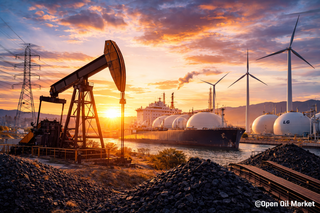 Παγκόσμια αγορά πετρελαίου και αερίου 4 Απριλίου 2026, ενέργεια LNG, διϋλιστήρια, ηλεκτρική ενέργεια