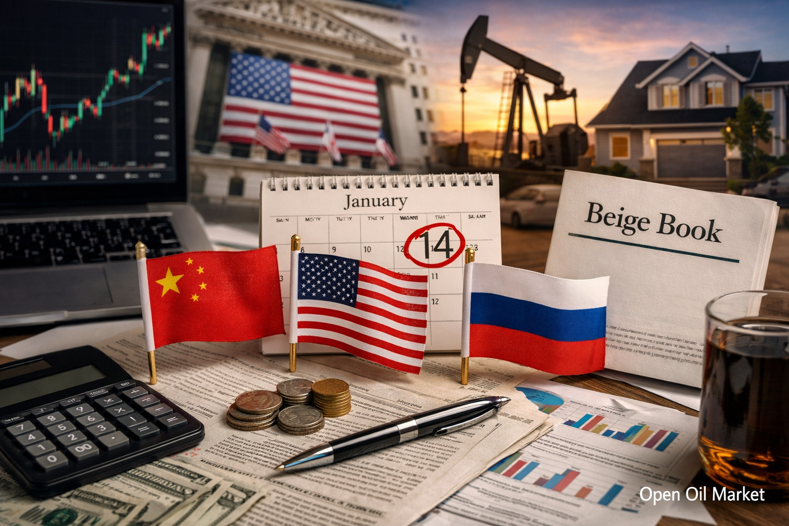 Οικονομικά γεγονότα και εταιρικές αναφορές — Τετάρτη, 14 Ιανουαρίου 2026: PPI ΗΠΑ, λιανικές πωλήσεις και αναφορές τραπεζών