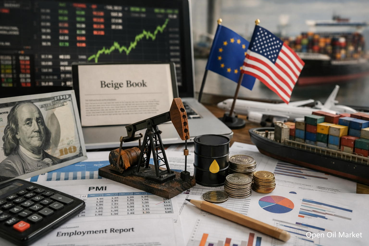 Οικονομικά γεγονότα και εταιρικές αναφορές της εβδομάδας 2–6 Μαρτίου 2026: PMI, πληθωρισμός Ευρωζώνης, ADP και Nonfarm Payrolls